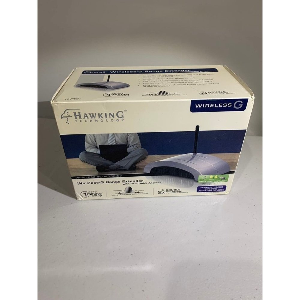 Hawking Technology Wireless G Range Extender Repeater HWREG1